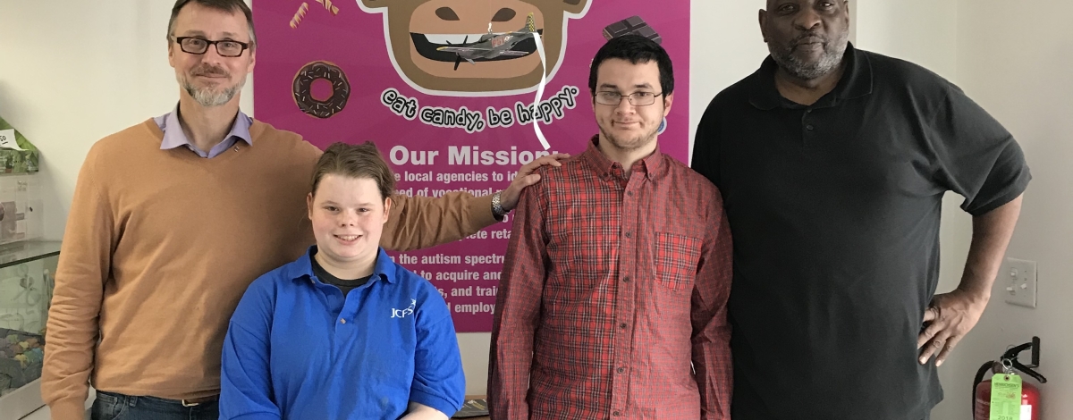 JCFS TDS Vocational Program Partners with Mini Man Monkey Brain Candy Shop