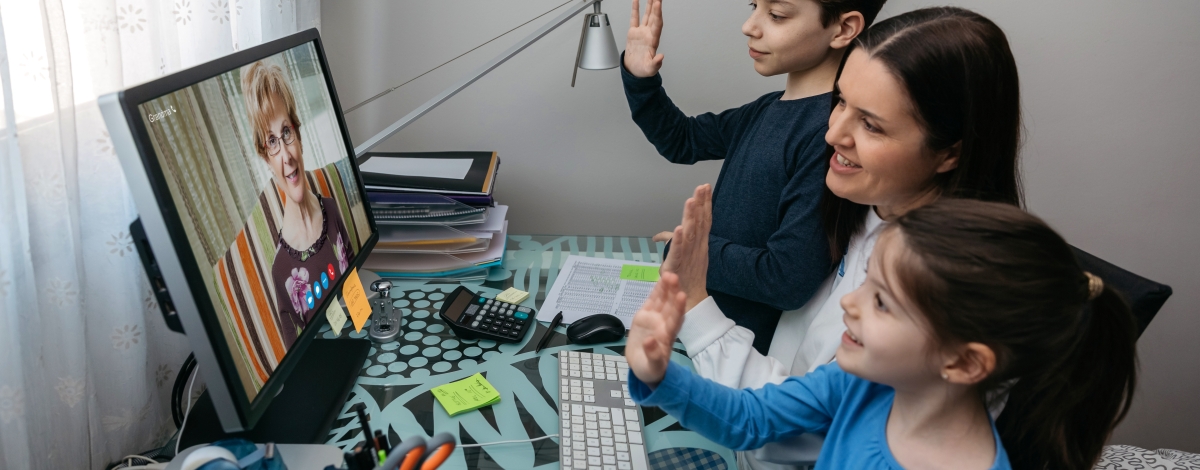 Crossing the Digital Divide:  How Grandparents and Grandkids can Connect Remotely