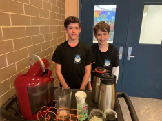 School Grounds workers, Emile and Benzi